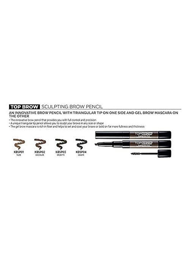 KISS - Kiss New York Professional Fine Precision Brow Pencil (Brunette) - Image 1