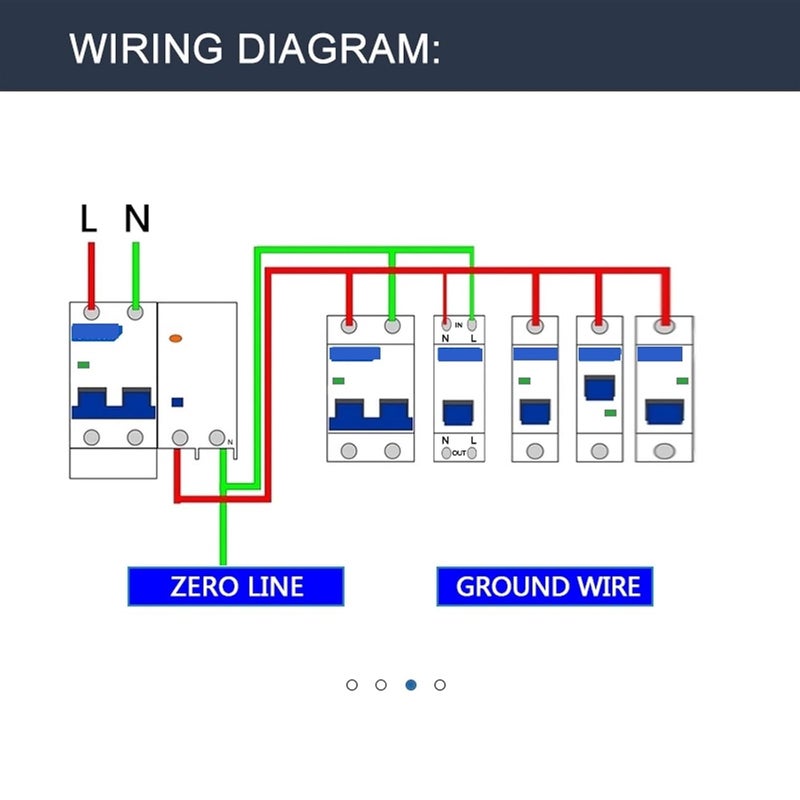 HGB3 63 16A 1P C Type Miniature Circuit Breaker 6KA AC 110V 230V 400V - Image 4