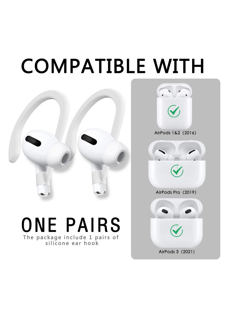 SYOSI 6 Pack Ultra Strong Magnetic Airpods Straps Anti Lost Cord Silicone Sports Lanyard and Ear Hook for AirPods 1 2 Pro 3rd and Pro 2 1 Pair EarHook And 5 Straps  - Image 5