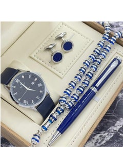 Watch A men's watch set consisting of a watch, a rosary, a cup and a pen 
