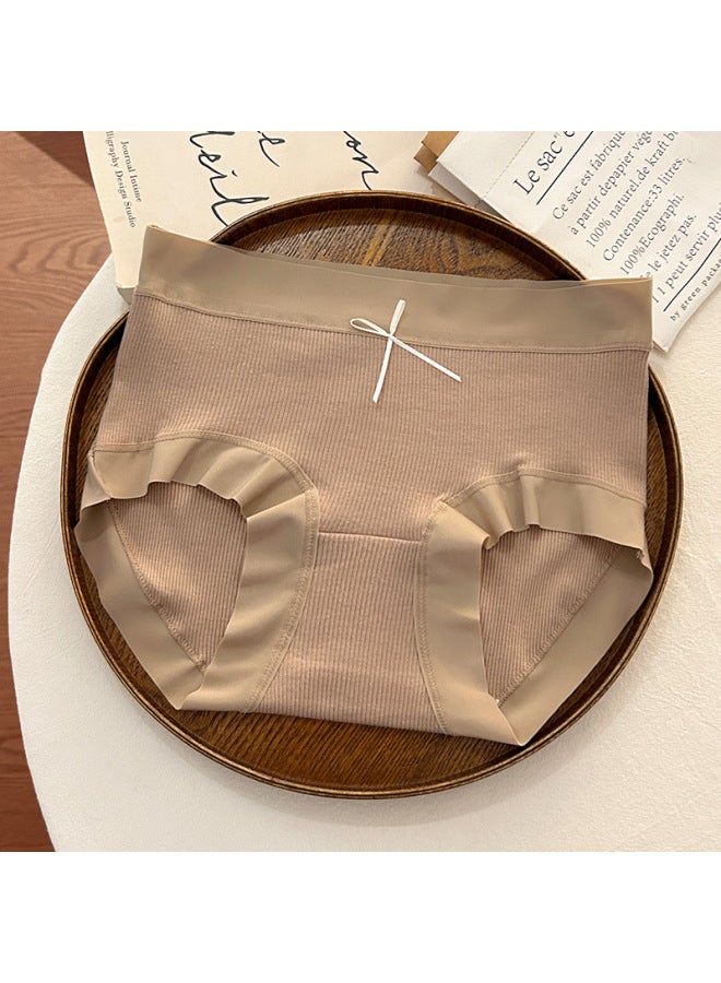 Melard Bow-knot Student Girl Underwear, A-grade Antibacterial, Class A Mulberry Silk Crotch, Comfortable And Breathable Women's Briefs
