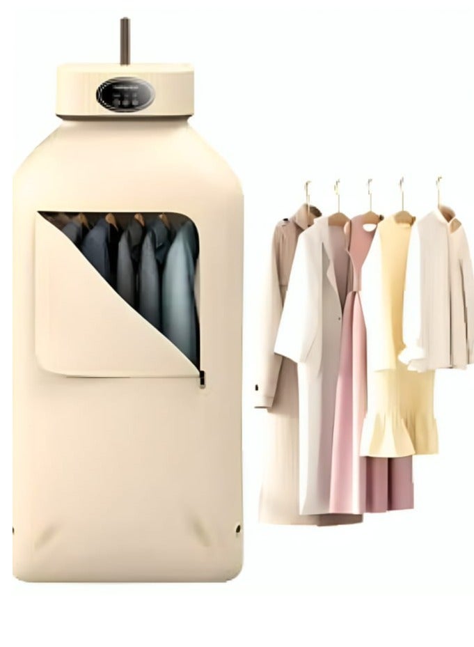   لكي بور مجفف ملابس كهربائي محمول بالأشعة فوق البنفسجية، مثالي للسفر والاستخدام المنزلي، يوفر تسخين سريع وتجفيف متساوي مع التحكم في درجة الحرارة وتصميم مضغوط - Image 1