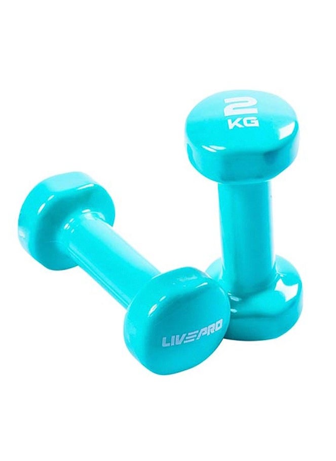 TA SPORT - Dumbbells Livepro Colored Studio Dumbbell Lp8076 - 2Kg - Image 1