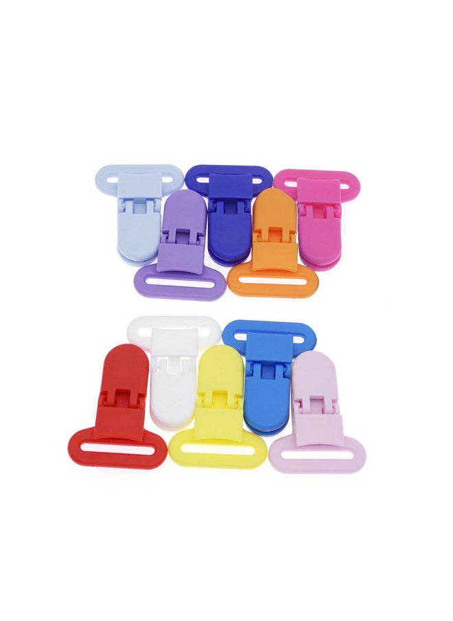 Sutoyuen - 20Pcs Plastic Pacifier Clips Holders Suspender Clips For Teething Toys Baby Blankets Dummy Bib Leash Fit For 25Mm Ribbon - Image 1