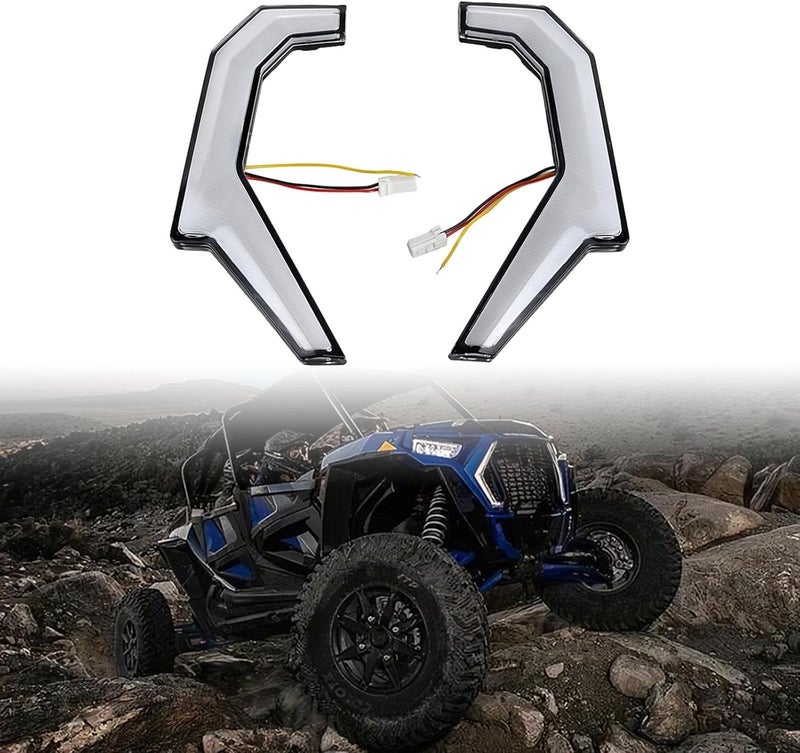 Yurefax Turn Signal Fang Lights for Polaris RZR XP 1000 - Image 2