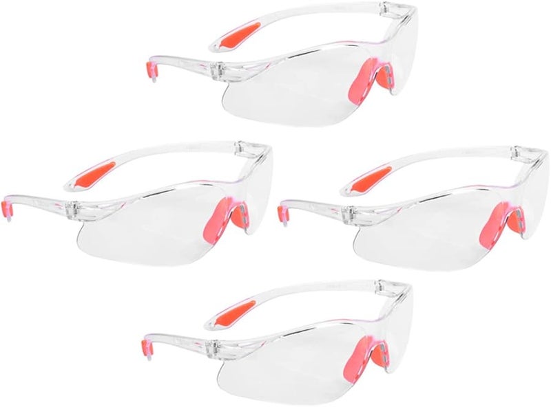 BESPORTBLE 4 Pack Anti Fog Scratch Resistant Safety Glasses ANSI Polycarbonate Eye Protection for Work Cycling - Image 2