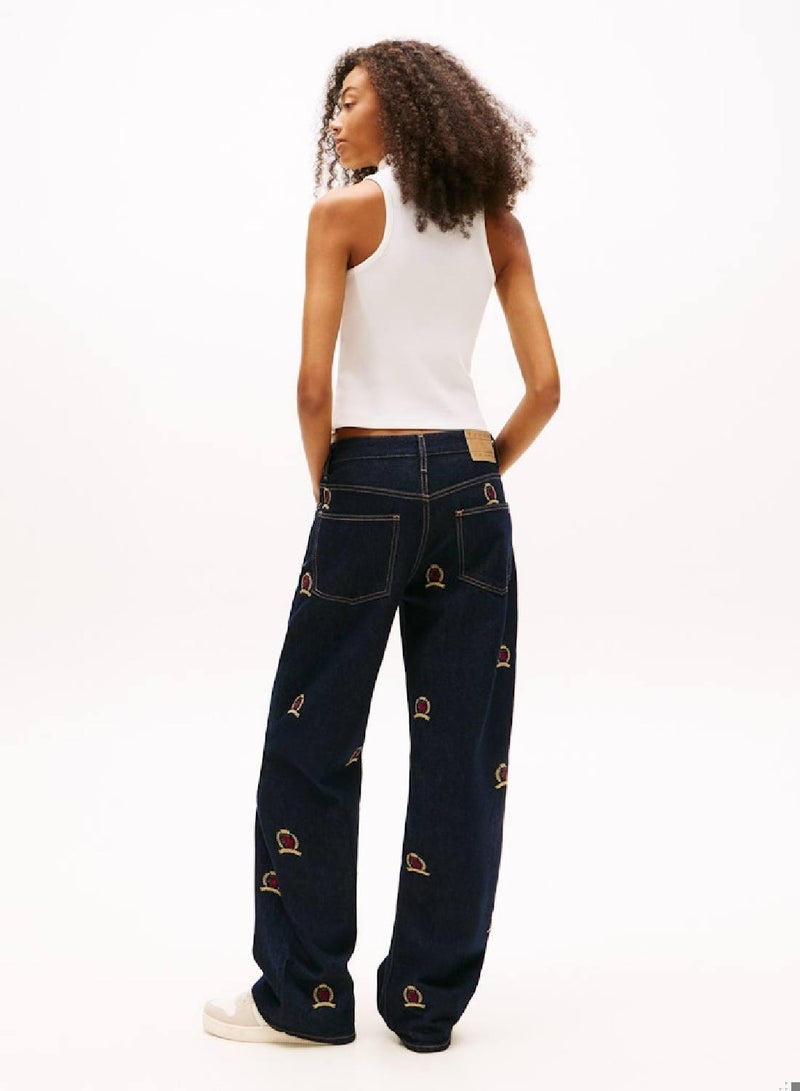 TOMMY JEANS Slim Badge Rib Tank - Image 3