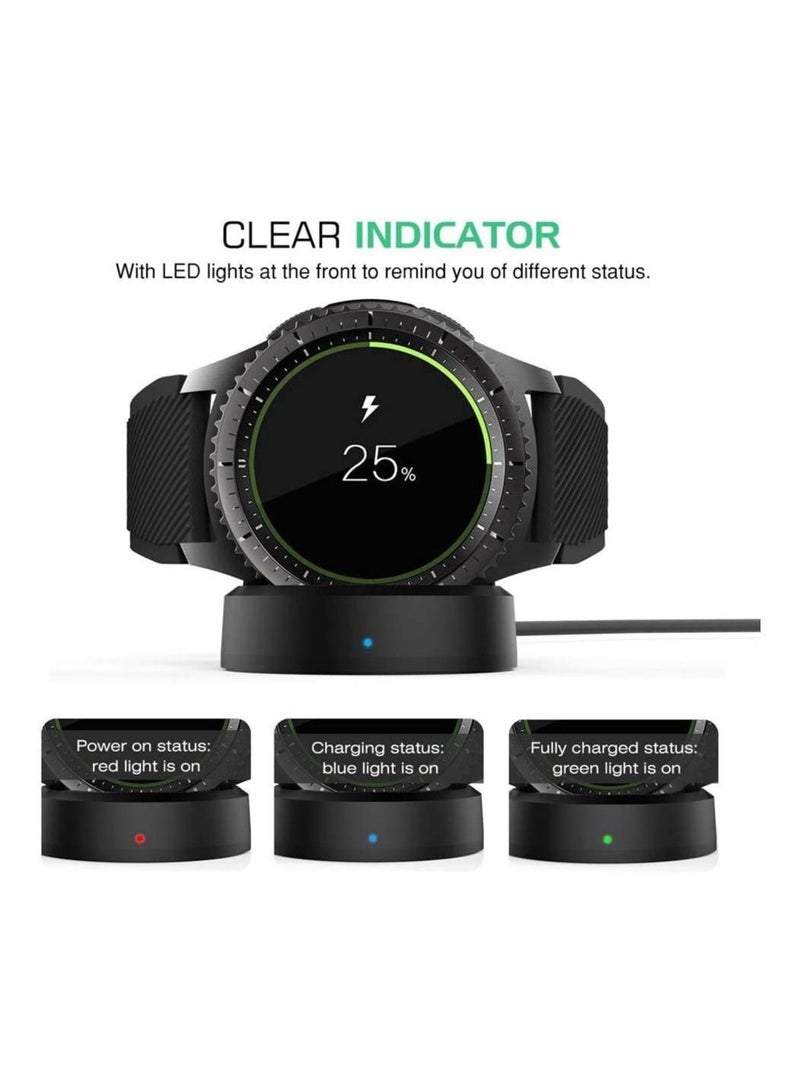 Wireless Charging Dock Cradle Charger compatible with Samsung Gear S3 S2 - Image 4