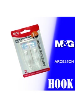 M&G M&G Chenguang Multifunction Adhesive Wall Hook 2kg 2pcs - No:ARC925CM  - Image 2