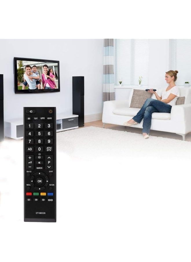 LFYSJTX Replacement Toshiba Remote Control CT-90326 for Toshiba TV Compatible with Remote Control Toshiba TV