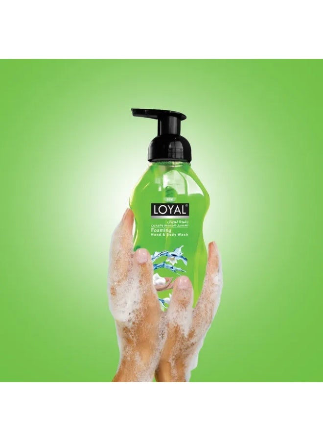 لويال غسول اليدين الرغوي برائحة الحديقة الخضراء 500 مل - Image 3