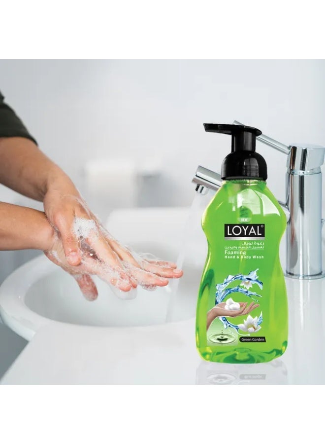 لويال غسول اليدين الرغوي برائحة الحديقة الخضراء 500 مل - Image 4