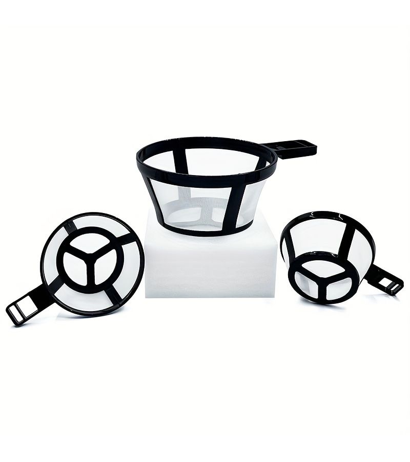 Reusable Nylon Mesh Coffee Filter Basket With Handle A Box - Image 5