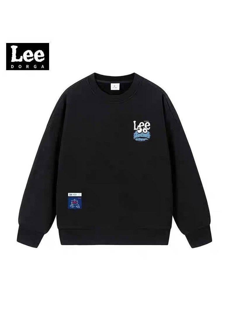 LEE Lee Brand Hoodie Loose Casual Round Neck Long Sleeved Hoodie  - Image 1