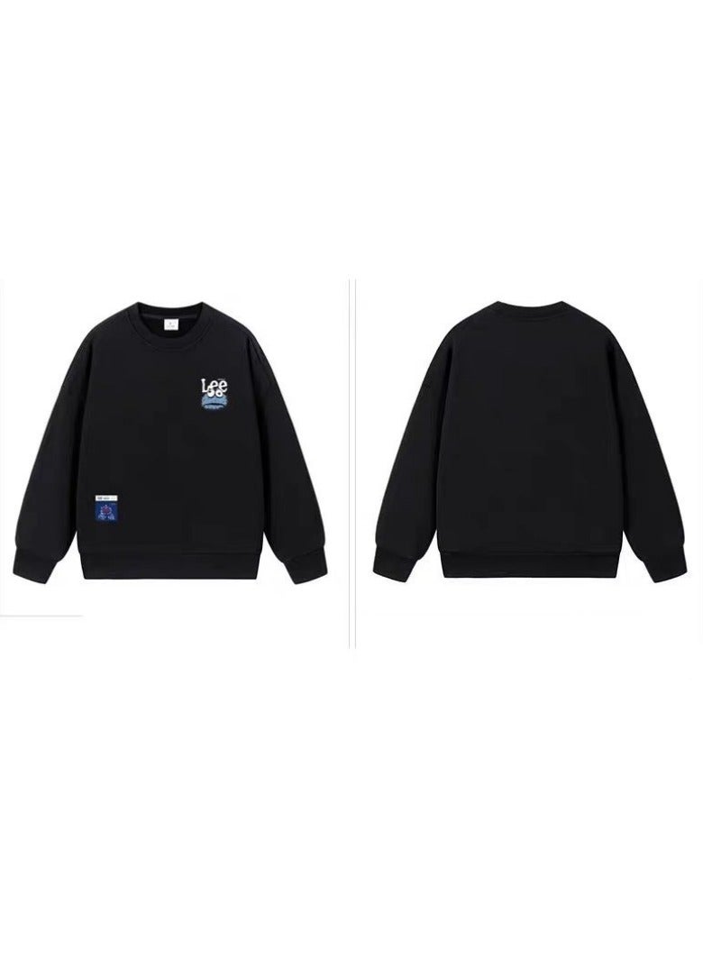 LEE Lee Brand Hoodie Loose Casual Round Neck Long Sleeved Hoodie  - Image 2