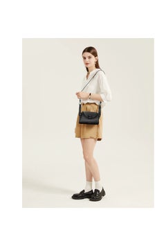 Bostanten Bostanten Women's Multipurpose Shoulder Bag - Eco-Friendly Vegan Leather with Adjustable Strap / Black  - Image 3