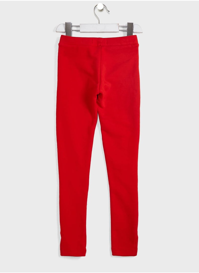 TOMMY HILFIGER - Youth Logo Leggings - Image 1