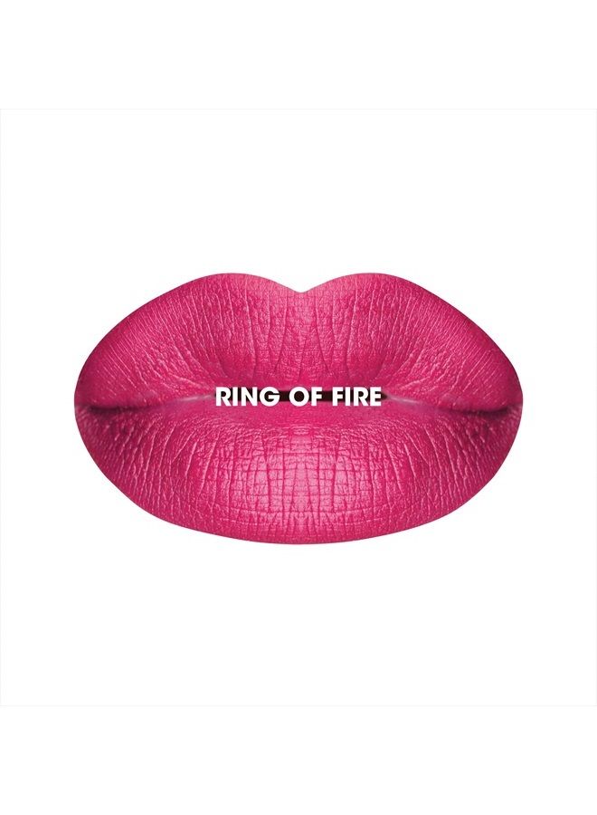 EDDIE FUNKHOUSER Molten Metal Metallic Matte Liquid Lipstick (Ring Of Fire)  - Image 3