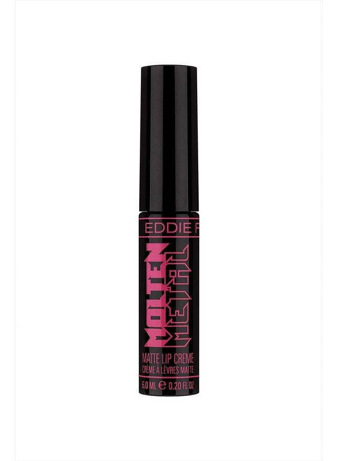 EDDIE FUNKHOUSER Molten Metal Metallic Matte Liquid Lipstick (Ring Of Fire)  - Image 5