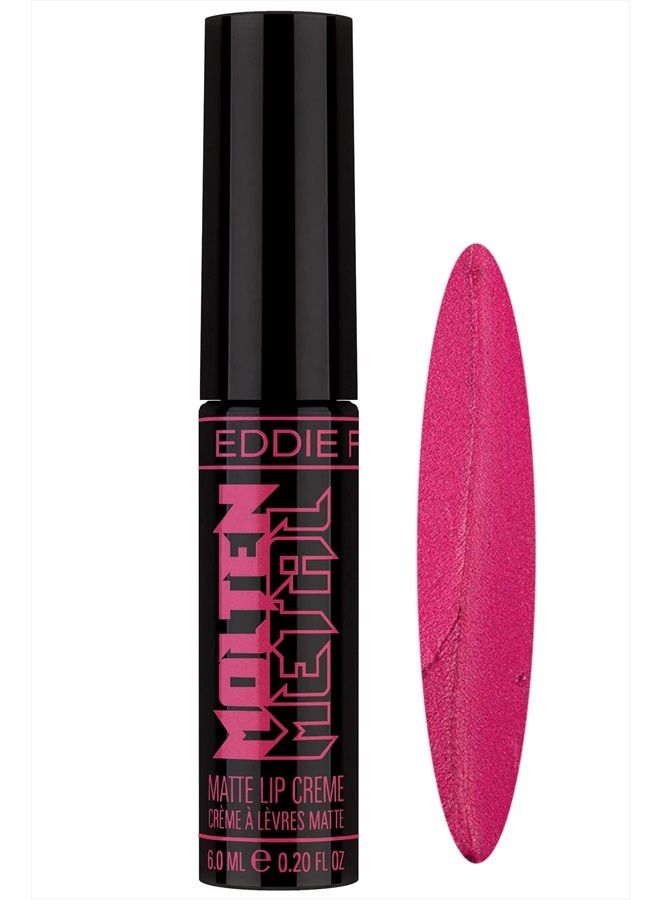 EDDIE FUNKHOUSER Molten Metal Metallic Matte Liquid Lipstick (Ring Of Fire)  - Image 1