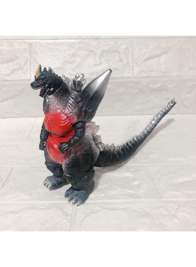 De-Lite™ Action Figures Soft Touch Vinyl Plastic Collectible Model Toys… (Small Mini Space Godzilla, Black, Size - 7cm) - Image 3
