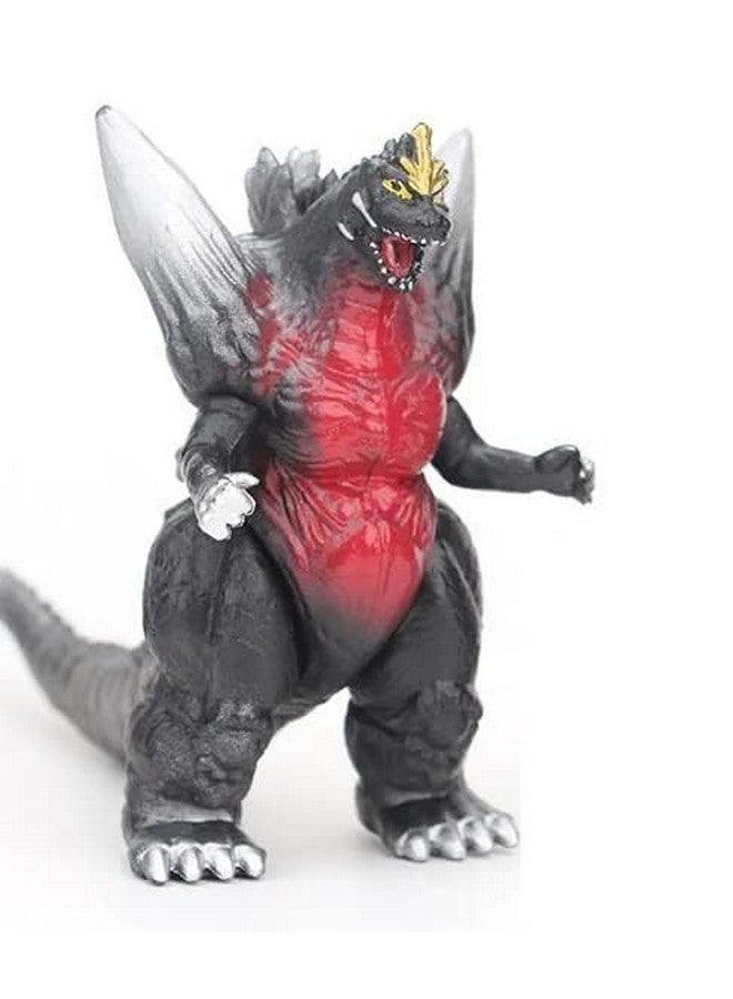 De-Lite™ Action Figures Soft Touch Vinyl Plastic Collectible Model Toys… (Small Mini Space Godzilla, Black, Size - 7cm) - Image 2