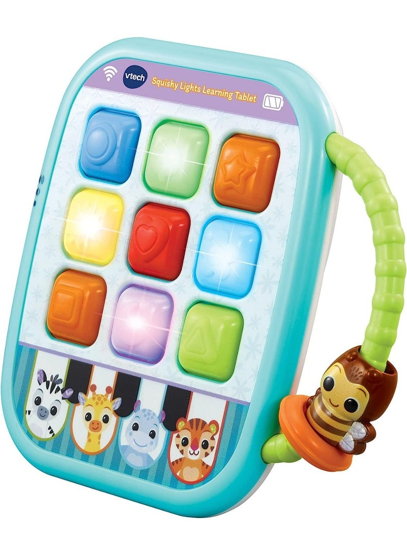 VTech Baby Squishy Lights Learning Tablet, Sensory Toy with Lights, Colours & Sounds, for Boys & Girls 6, 12, 24 + months, English Version - Image 1