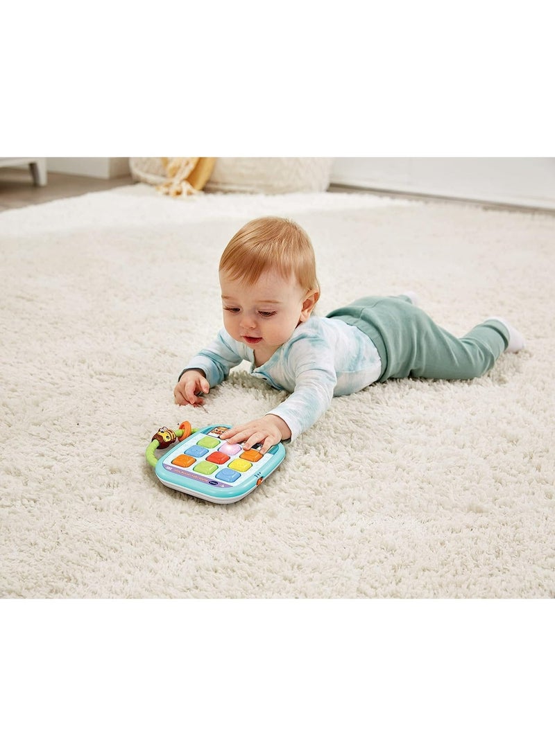 VTech Baby Squishy Lights Learning Tablet, Sensory Toy with Lights, Colours & Sounds, for Boys & Girls 6, 12, 24 + months, English Version - Image 2