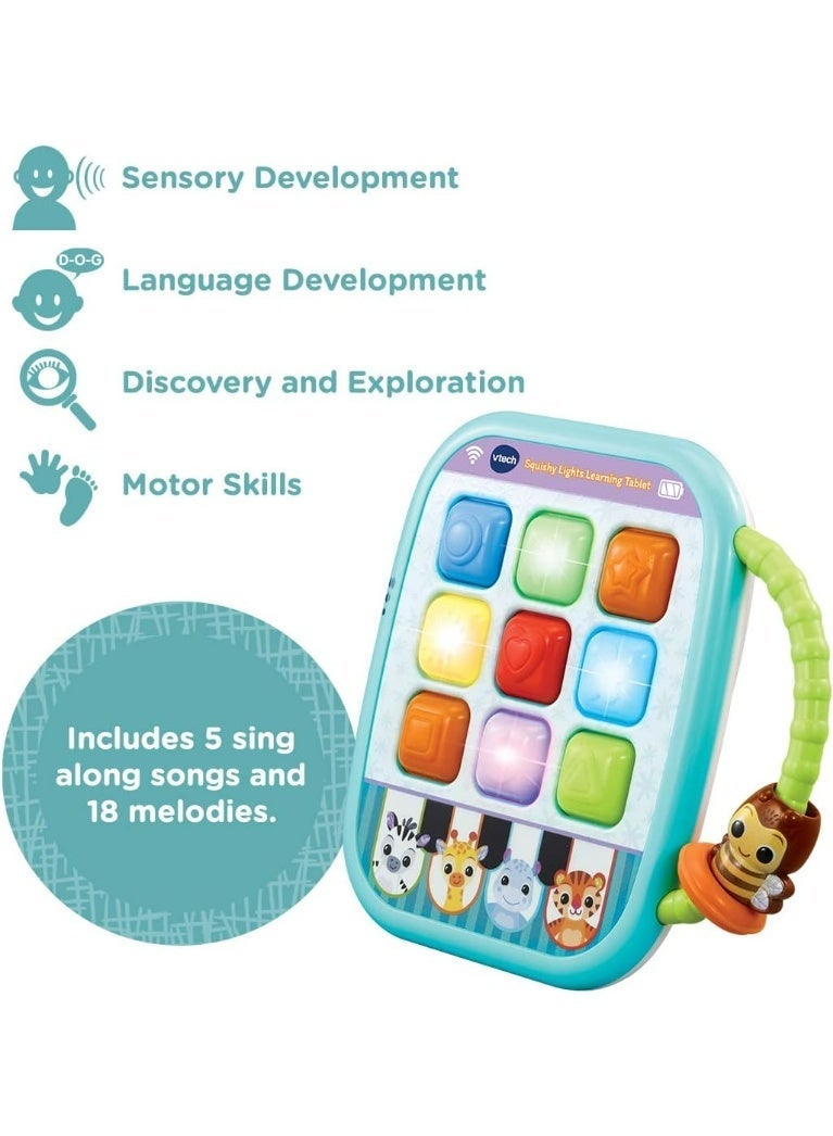 VTech Baby Squishy Lights Learning Tablet, Sensory Toy with Lights, Colours & Sounds, for Boys & Girls 6, 12, 24 + months, English Version - Image 4