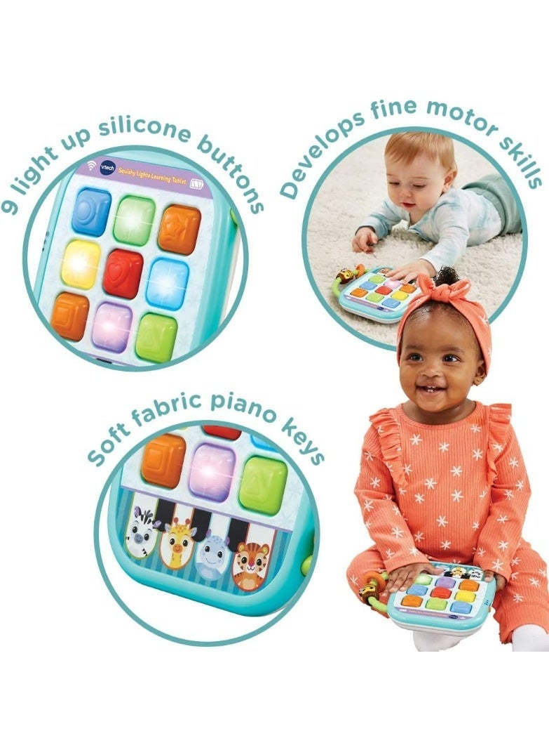 VTech Baby Squishy Lights Learning Tablet, Sensory Toy with Lights, Colours & Sounds, for Boys & Girls 6, 12, 24 + months, English Version - Image 3