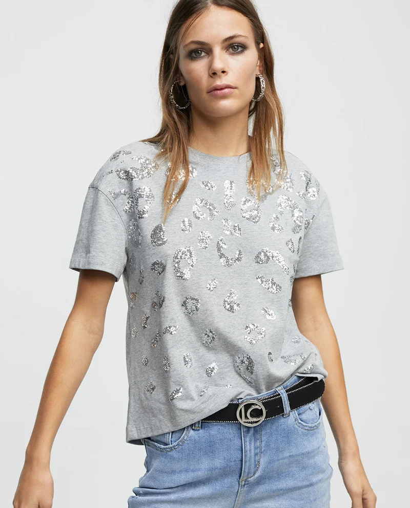 Lola Casademunt Sequinned T-shirt