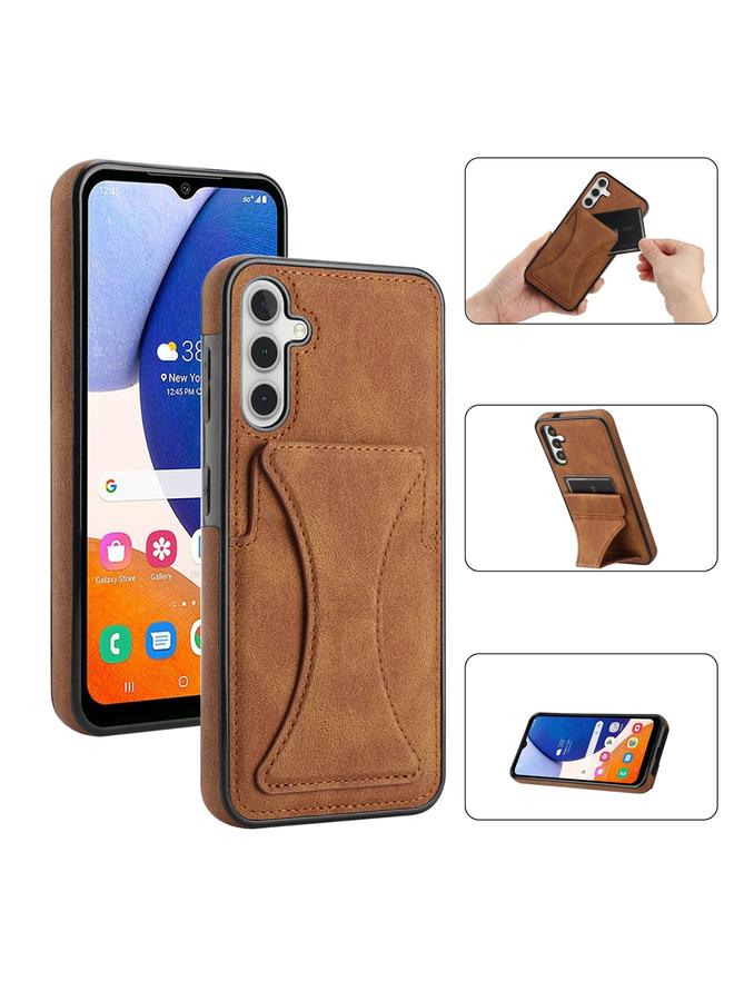 S-TOP Case For Samsung Galaxy A14 4G / 5G Ultra-thin Shockproof Phone Protective Case with Holder - Image 1