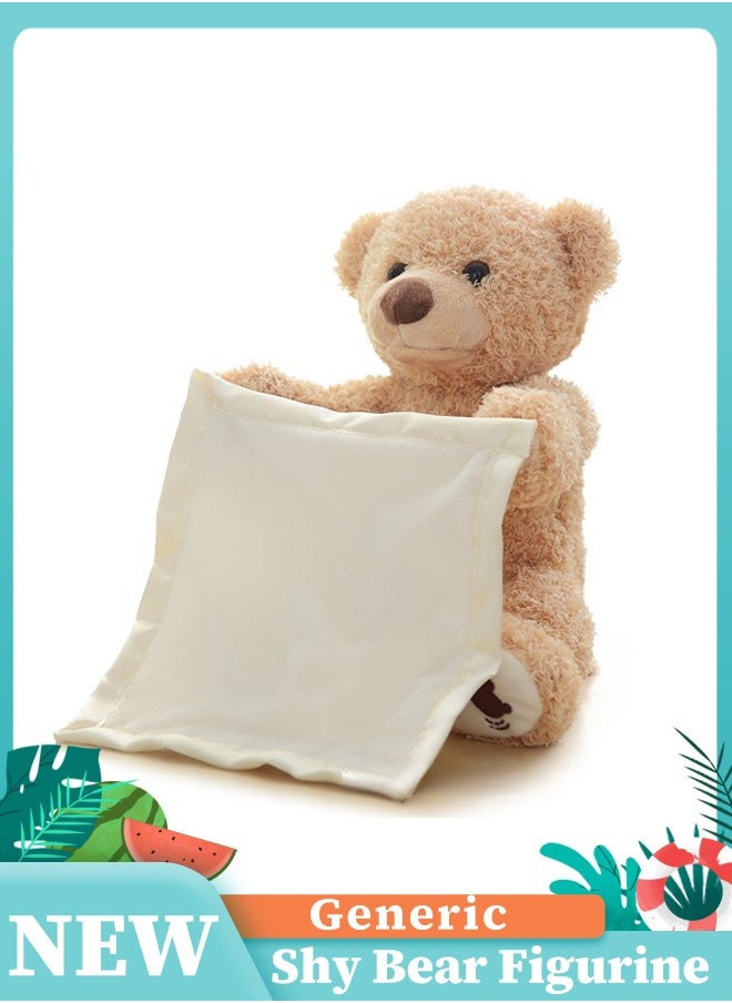 Generic - Electric Hide And Seek Shy Peep Teddy Bear Plush Toy - Image 1