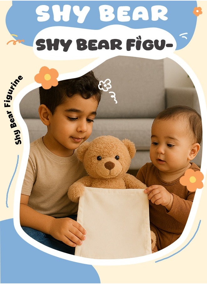 Generic - Electric Hide And Seek Shy Peep Teddy Bear Plush Toy - Image 1