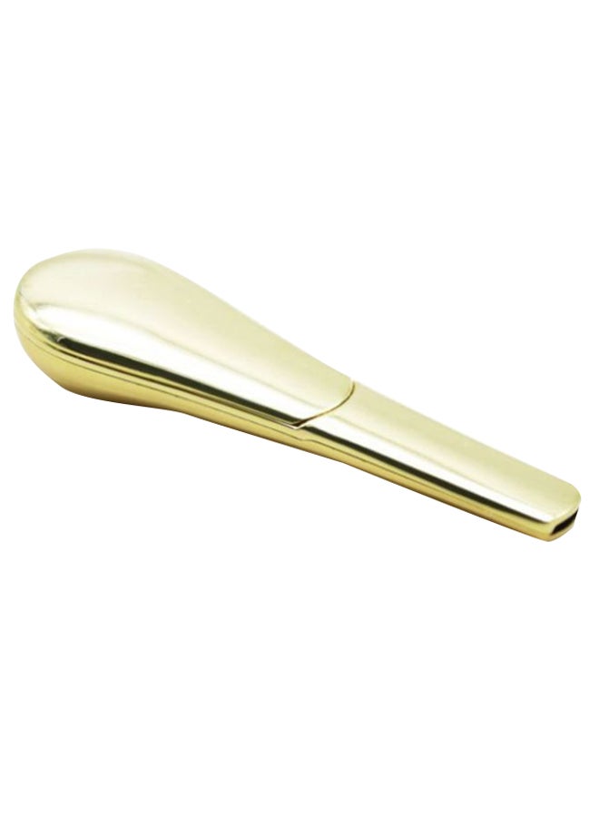 Generic Portable Innovative Screen Less Pipe Gold 