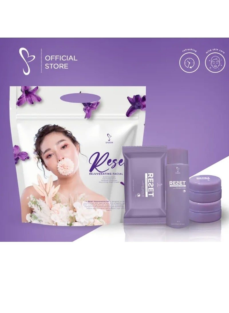 SASKIN Reset Rejuvenating Facial Set - Image 2