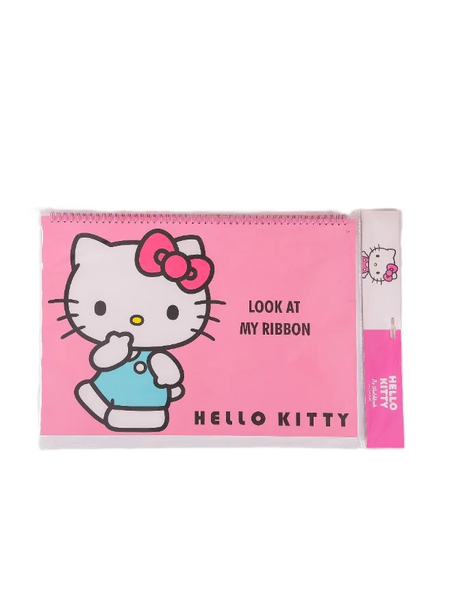 سانريو Sanrio Hello Kitty Look At My Ribbon A3 Sketchbook
