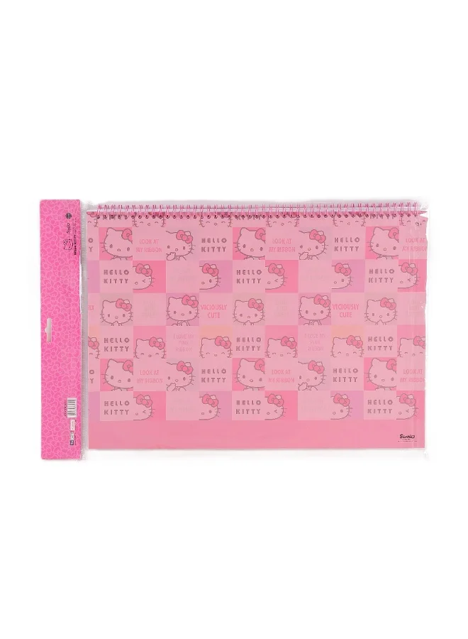 Sanrio  Sanrio Hello Kitty Look At My Ribbon A3 School Sketchbook for Girls for Women | Best Price UAE