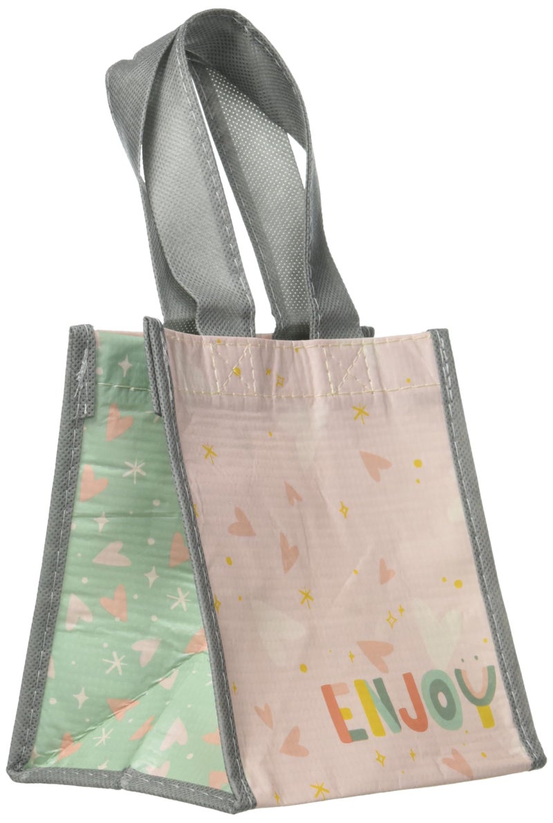 Karma Reusable Gift Bags - Tote Bag and Gift Bag with Handles - Perfect for Birthday Gifts and Party Bags RPET 1 Enjoy Small - Image 3