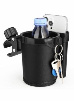 Stroller Cup Holder with Phone Keys Organizer, 3-in-1 Universal Bike Bottle for Stroller, Bicycle, Wheelchair, Walker, Scooter, Black - pzsku/ZBF0A6BCBBF6A3B95FCBAZ/45/_/1723515938/c717c1b7-afda-4d92-b21c-076b6b86adf1