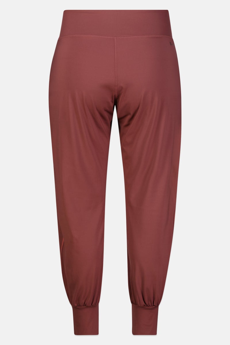 Adidas Women Plus Size Pull On Training Leggings, Old Rose - Image 3