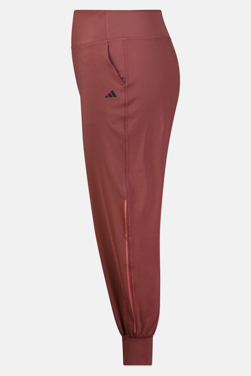 Adidas Women Plus Size Pull On Training Leggings, Old Rose - Image 4