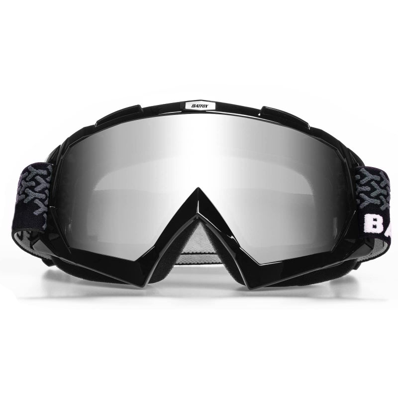 BATFOX Dirt Bike ATV Goggles Motorcycle Gear Riding Motocross Dirtbike 4Wheeler MX DH Accessories Goggles Glasses for Men Women Youth UV400 Protection Dustproof AntiSlip Strap - Image 2