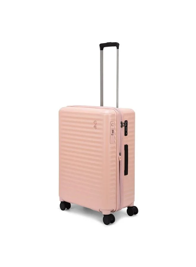 إيكولاك حقيبة سفر ترولي بعجلات مزدوجة قابلة للتوسيع من Celestra 66.5 سم وردي - PC183XA PINK 24