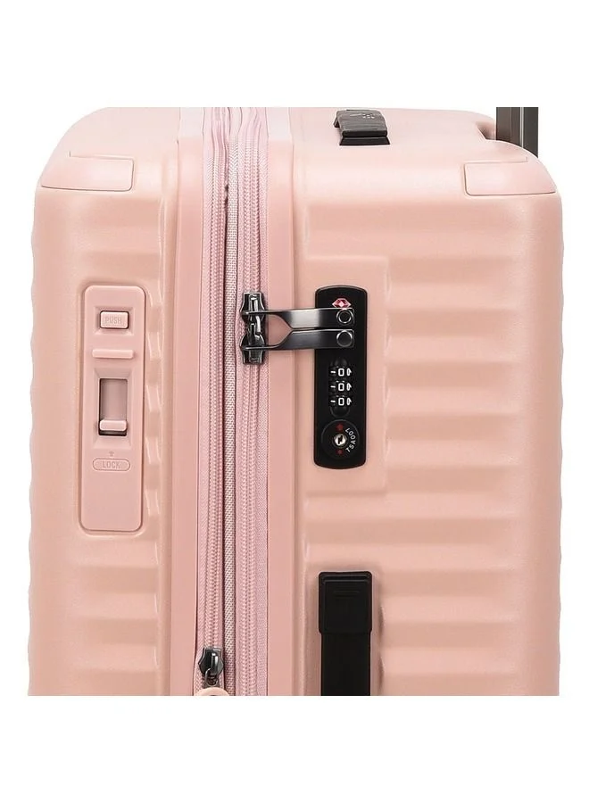 إيكولاك حقيبة سفر ترولي بعجلات مزدوجة قابلة للتوسيع من Celestra 66.5 سم وردي - PC183XA PINK 24