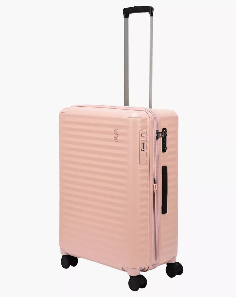 Echolac Celestra Medium 65 Cm Hardcase 4-Double Wheeled Expandable Check-In Luggage Trolley - Pink - Image 2