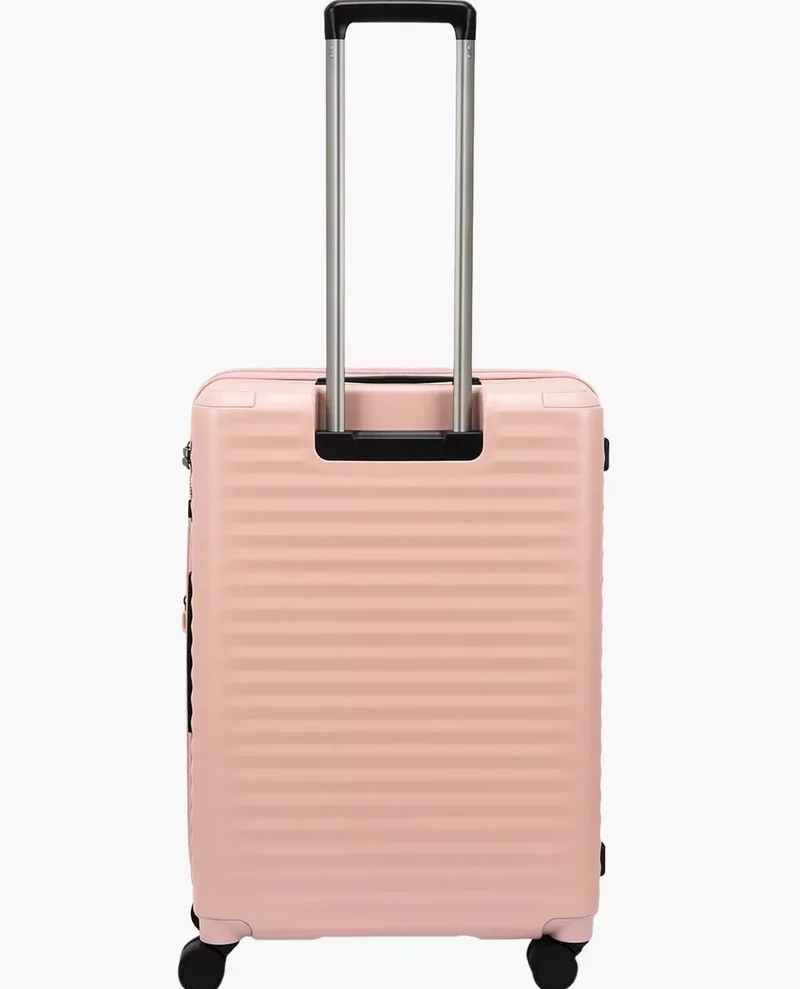 Echolac  Celestra Medium 65 Cm Hardcase 4-Double Wheeled Expandable Check-In Luggage Trolley - Pink  | Best Price UAE