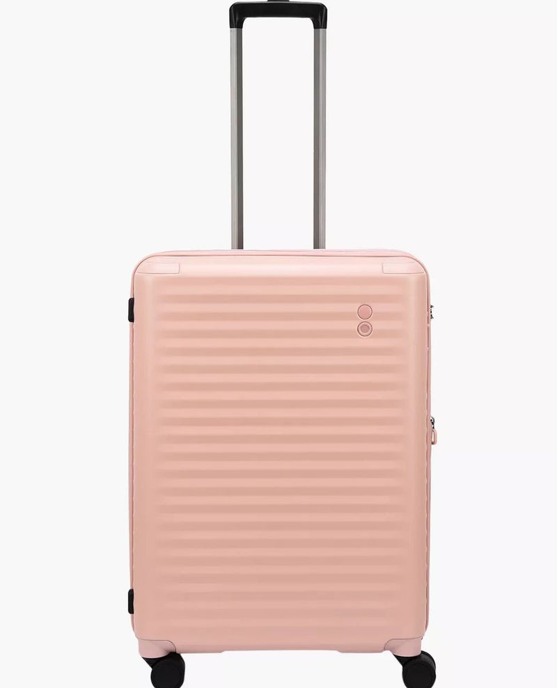 Echolac Celestra Medium 65 Cm Hardcase 4-Double Wheeled Expandable Check-In Luggage Trolley - Pink - Image 1