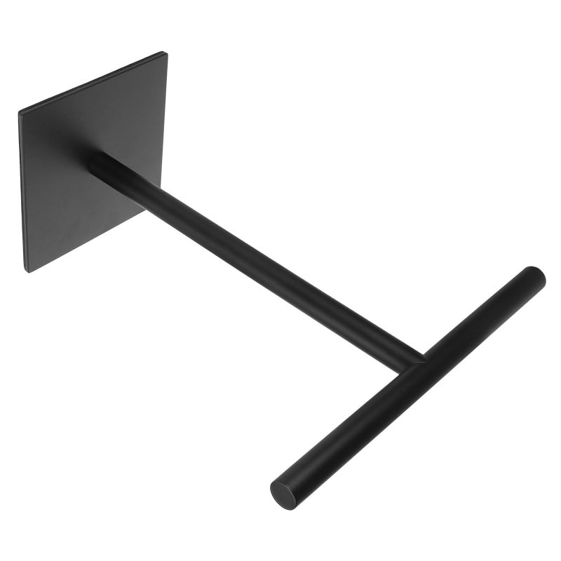 Stainless Steel Standing Towel Rack With Balanced Base For Vanity Countertop And Kitchen - Image 2