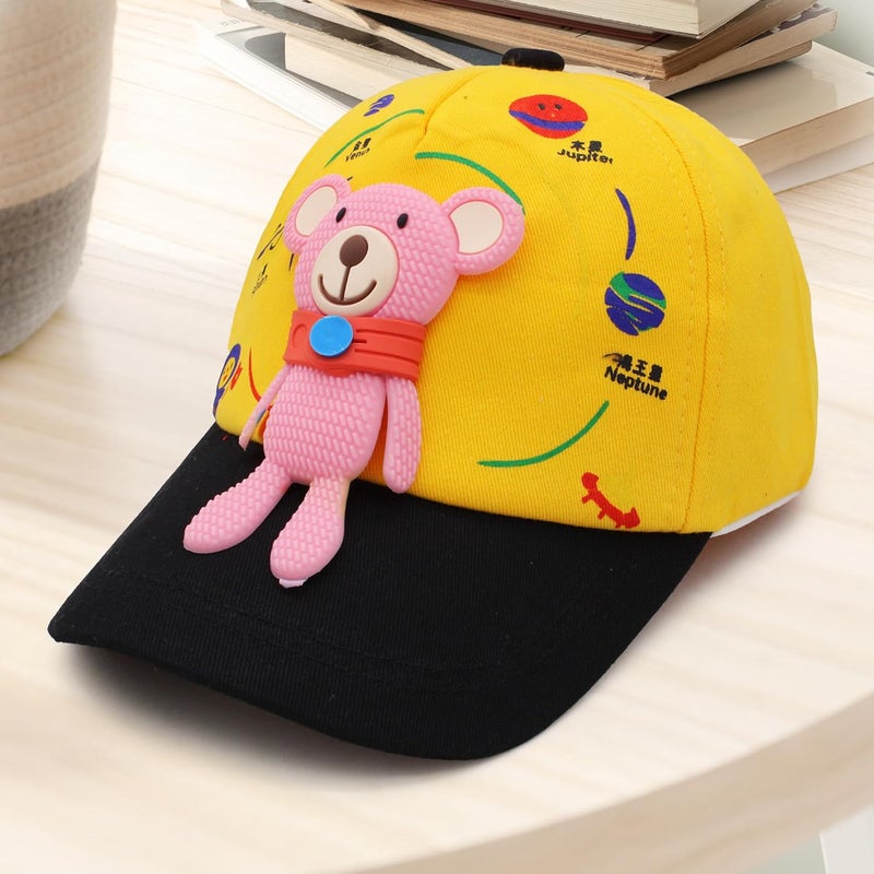 VRITRAZ Cartoon Character Printed Little Cap for Kids, Baby Girls and Boys 3-12 Years - Image 3